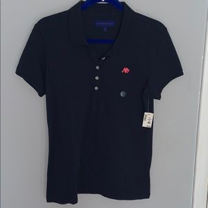 new with tags xl navy and pink aero polo